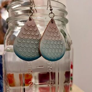 Gradient Teardrop Earrings